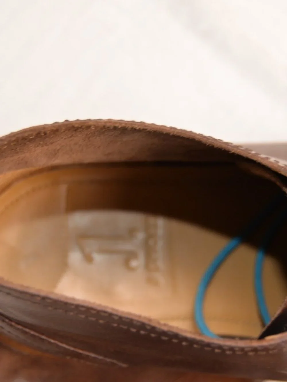 J. Shoes tan leather dress chukka-style boot 12M